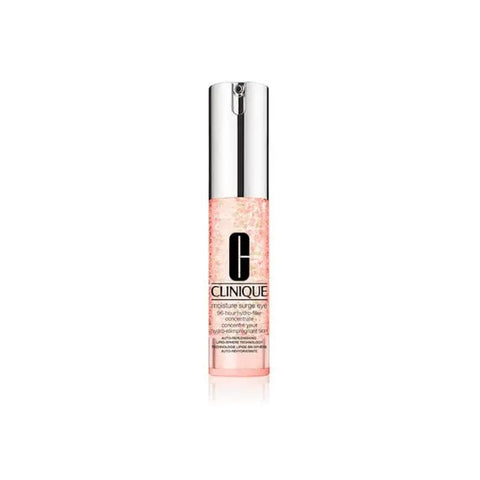 Clinique Moisture Surge Eye Hydro Filler 15ml jar showing the hydrating eye cream with a clean, minimalist design.