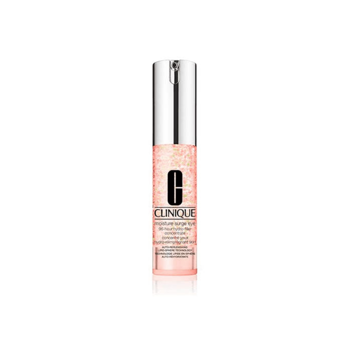 Jag Couture London - New York Clinique Moisture Surge Eye 96 Hours Hydro Filler 15ml, close-up of the eye cream jar.