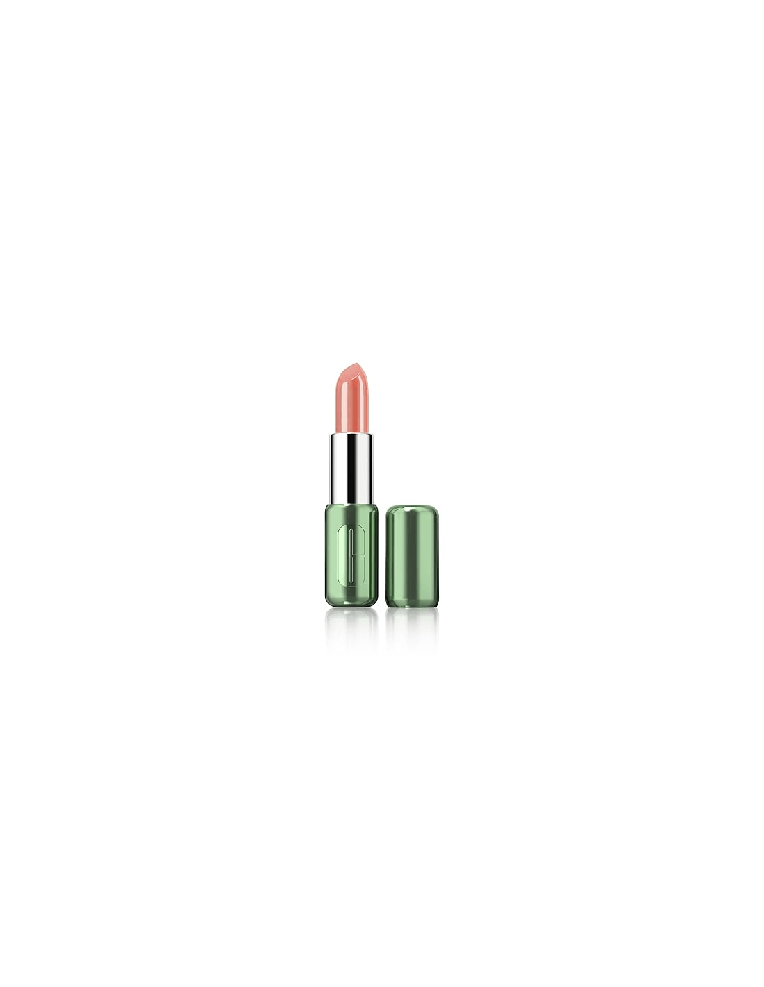 Clinique Pop Longwear Shine lipstick in Punch Pop, 3.9g, with vibrant pink shade and sleek packaging from Jag Couture London.