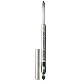 Clinique Quickliner for Eyes in shade 03 Roast Coffee, a brown eyeliner pencil with 0.3g, displayed with the packaging.