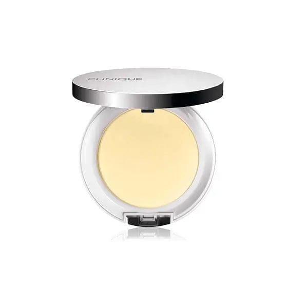 Jag Couture London-New York Clinique Redness Solutions Mineral Pressed Powder 11.6g in compact case with open lid and powder inside.