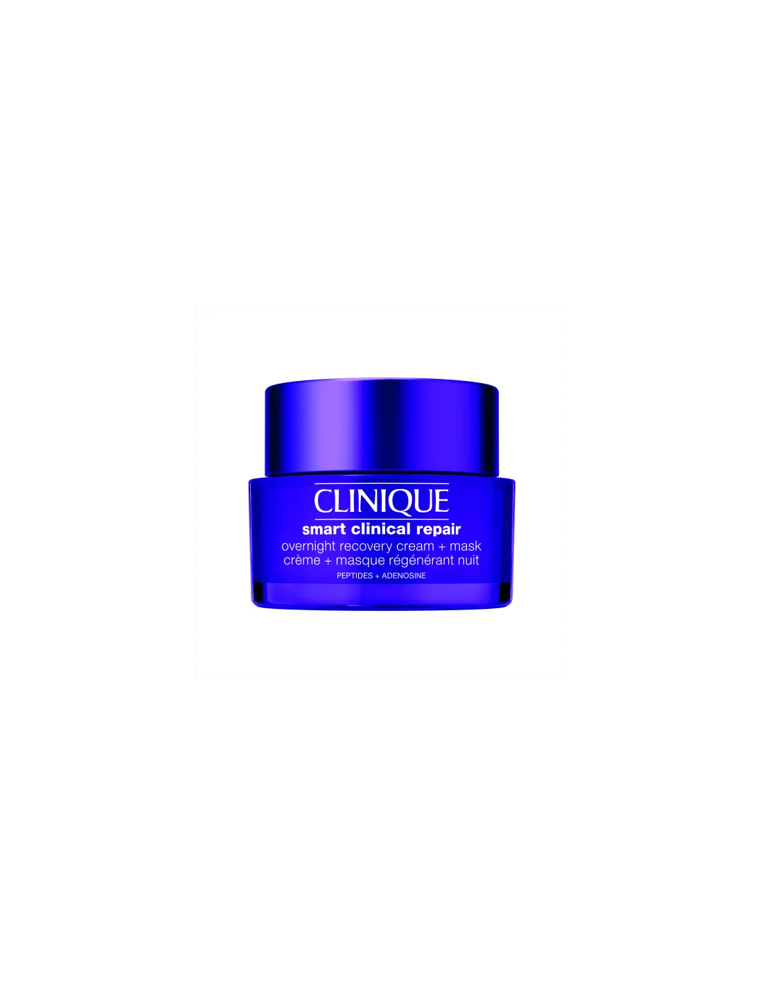 Clinique Smart Clinical Repair Night Cream and Mask in 50ml jar, skincare product by Jag Couture London New York