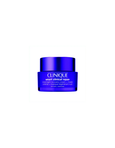 Clinique Smart Clinical Repair Night Cream and Mask in 50ml jar, skincare product by Jag Couture London New York