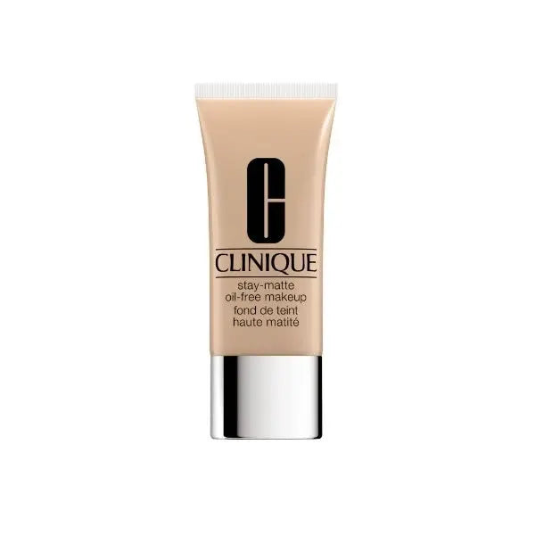 Clinique Stay Matte Oil-Free Makeup in shade 06 Ivory, 30ml bottle, with sleek packaging from Jag Couture London New York.