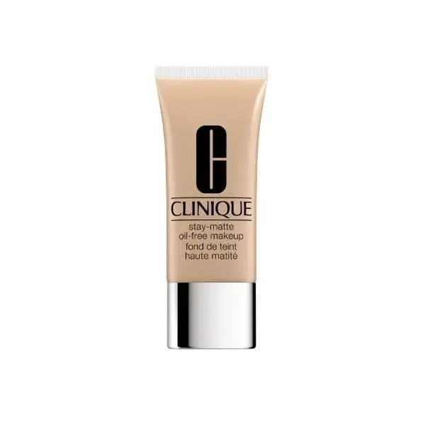Clinique Stay Matte Oil-Free Makeup in shade 06 Ivory, 30ml bottle, with sleek packaging from Jag Couture London-New York.