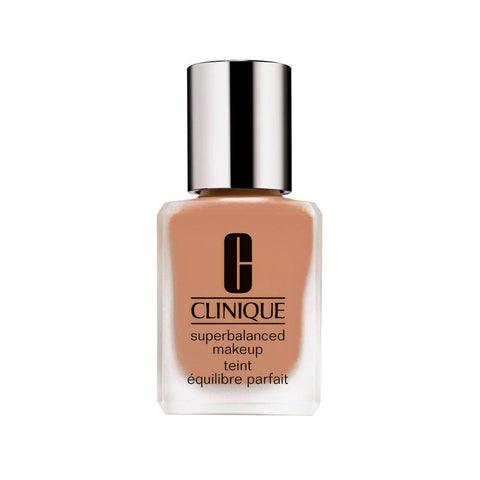 Clinique Superbalanced Makeup in shade 08 Porcelain Beige, 30ml bottle, with sleek packaging and applicator visible in the image.