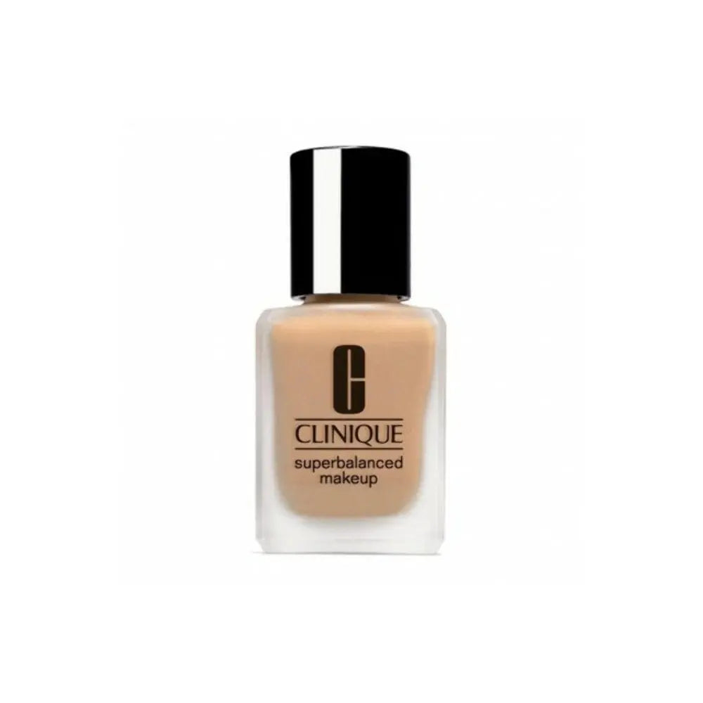 Clinique Superbalanced Makeup Foundation in shade 33 Cream, 30ml, with sleek packaging and applicator.
