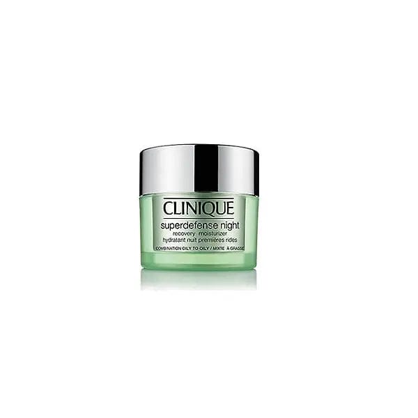 Clinique Superdefense Night moisturizer for combination oily skin in 50ml jar, by Jag Couture London - New York.