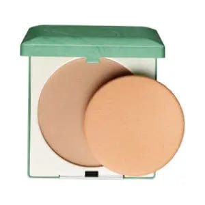 Clinique SUPERPOWDER double face powder in shade 07 Matte Neutral, 10g, with a compact design and smooth matte finish.