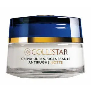 Jag Couture London New York Collistar Anti Age Ultra Regenerating Night Cream 50ml jar with cream inside.