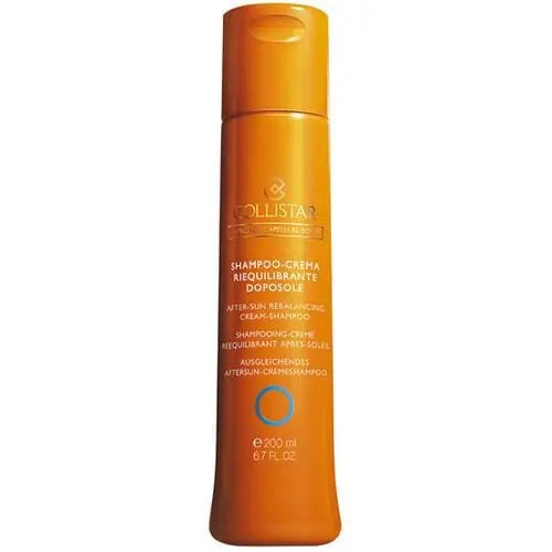 Collistar Perfect Tanning After Sun Rebalancing Cream Shampoo 200ml, hydrating hair care product from Jag Couture London New York