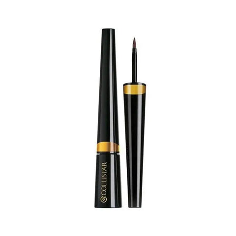 Brown Collistar Tecnico Eye Liner from Jag Couture London New York, showing the sleek pencil with sharpened tip and brown ink.