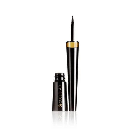 Black Collistar Tecnico Eyer Liner Pen with applicator, 2.5ml, designed for precise eye makeup application.