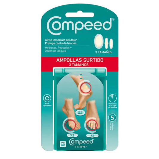 Compeed Mixed Blister Plasters 5 Units Jag Couture London - New York