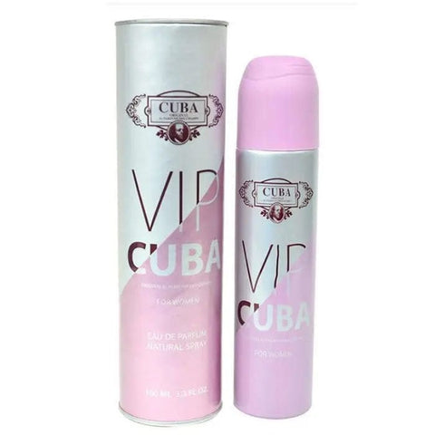 Cuba Paris Vip for Women Eau De Parfum spray by Jag Couture London and New York, 100ml bottle with elegant packaging.