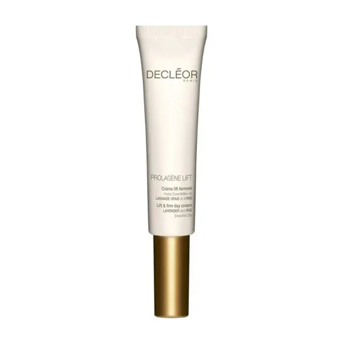 Decléor Prolagène Lift Lavandula Iris Eye Care 15ml jar showing the luxurious cream for lifting and firming the eye area.