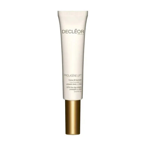 Decléor Prolagène Lift Lavandula Iris Eye Care 15ml jar showing the luxurious cream for lifting and firming the eye area.