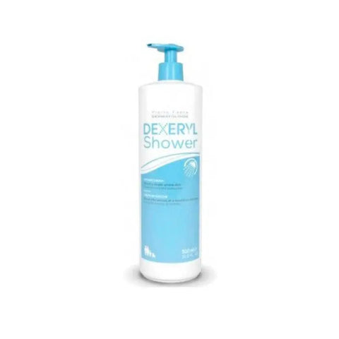 Dexeryl Cleansing Cream 500ml by Jag Couture London - New York, showing the creamy, gentle skincare product in a pump bottle.