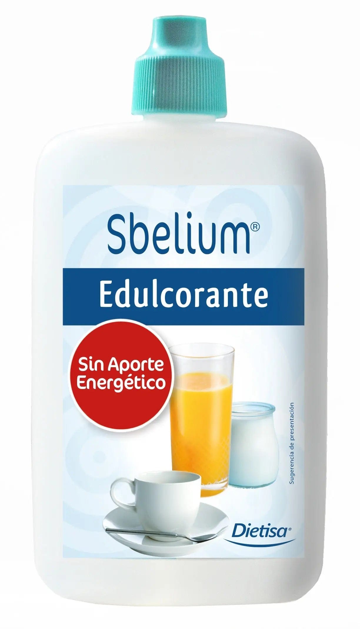 Dietisa Sbelium liquid sweetener in a 130ml bottle by Jag Couture London New York, shown in a clear image.