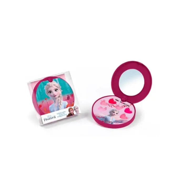 Disney Frozen II Lip Gloss Palette by Jag Couture London featuring a variety of colorful lip glosses in frosty shades