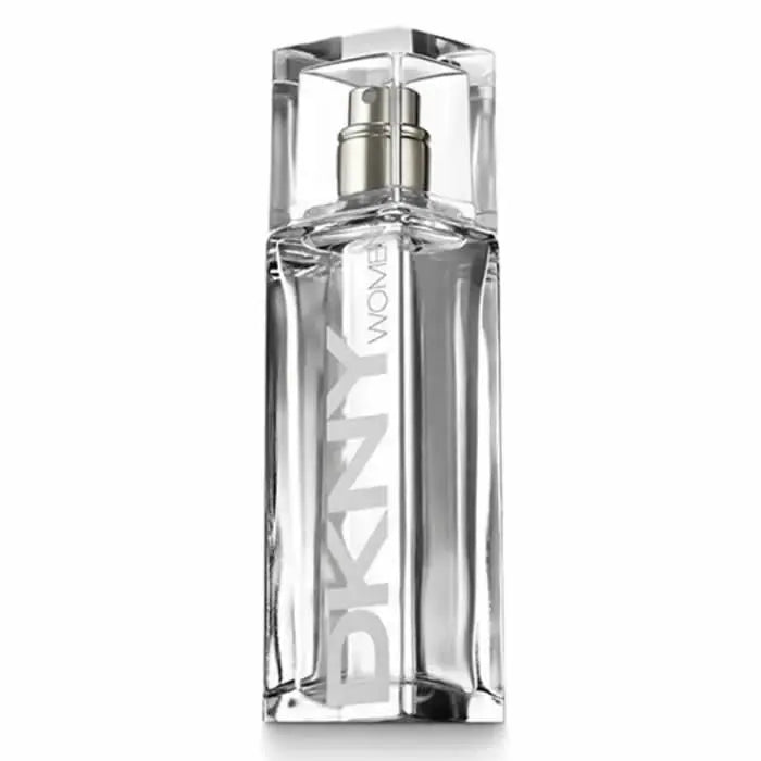 Donna Karan DKNY Women Energizing Eau De Toilette spray 30ml bottle with clear label and silver cap, showcased on a neutral background.