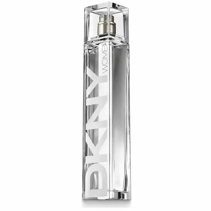 Donna Karan DKNY Women Energizing Eau de Toilette spray bottle, 50ml, featuring sleek design and branding.