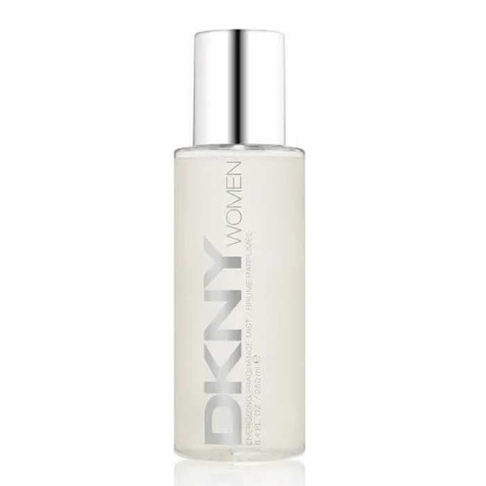 Donna Karan Dnky Women Energizing Fragrance Mist in 250ml bottle, featuring a sleek design and refreshing scent.