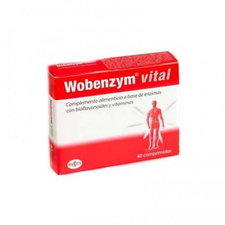 Douglas Wobenzym Vital Tablets by Jag Couture London - New York, showing a bottle of dietary supplement tablets.