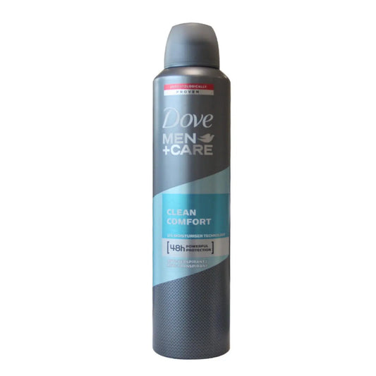 Dove Men Clean Comfort Desodorante Anti-Transpirante 250ml Jag Couture London - New York