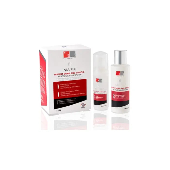Ds Nia Fix Restructuring System by Jag Couture London - New York, 150ml bottle with professional hair treatment product.