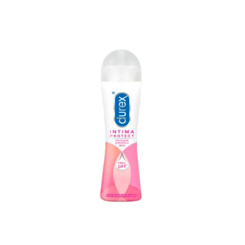 Durex Intima Lubricant 50ml bottle by Jag Couture London - New York, with clear label and sleek packaging visible.