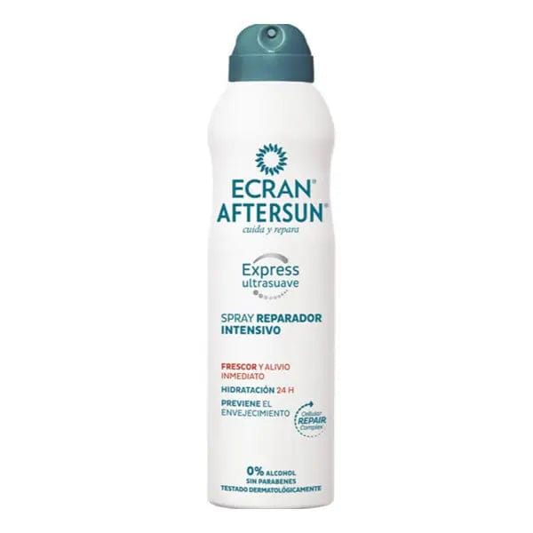 Jag Couture London Ecran Sun Intensive Repair Spray 250ml, nourishing hair treatment with spray bottle for sun-damaged hair.