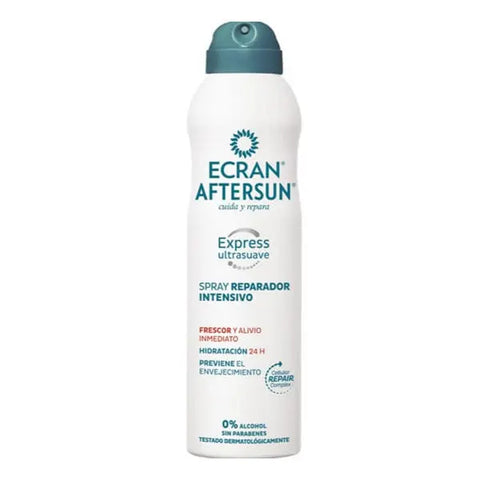 Jag Couture London New York Ecran Sun Intensive Repair Spray 250ml, a hair repair spray with UV protection and nourishing ingredients.