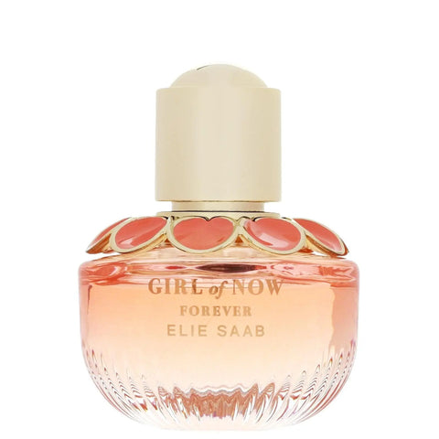 Elie Saab Girl Of Now Forever Eau de Parfum spray 30ml, featuring elegant floral and fruity notes in a stylish bottle.