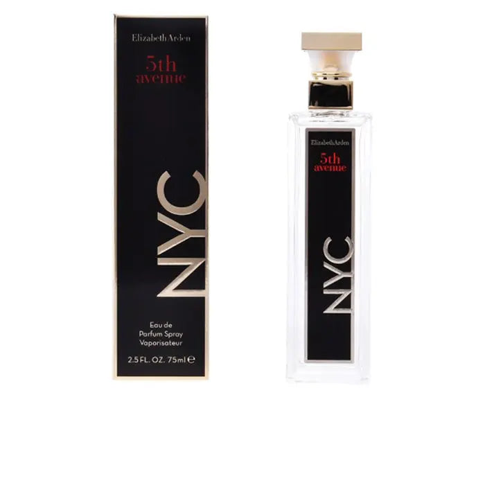 Elizabeth Arden 5th Avenue NYC perfume spray in 75ml bottle with elegant packaging, by Jag Couture London-New York.