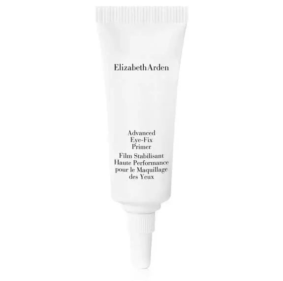 Elizabeth Arden Advanced Eye Fix Primer in 7.5ml bottle, shown with sleek packaging from Jag Couture London New York.