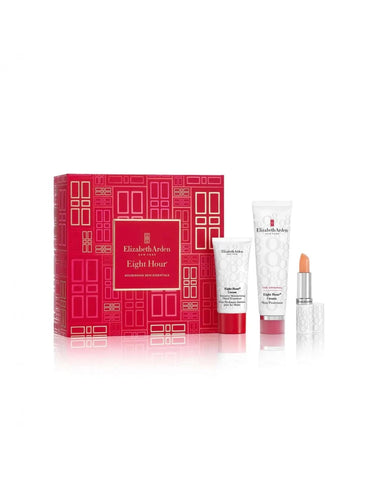 Elizabeth Arden Eight Hour Cream 50ml set by Jag Couture London New York, featuring moisturizing skincare and soothing cream.