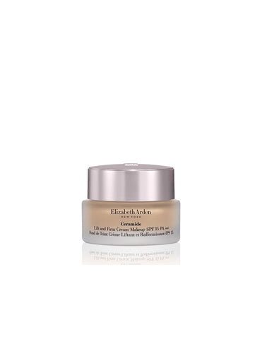 Elizabeth Arden Arden Maq Advanced Ceramide Lift and Firm foundation in a compact, with a smooth, creamy texture and natural finish.
