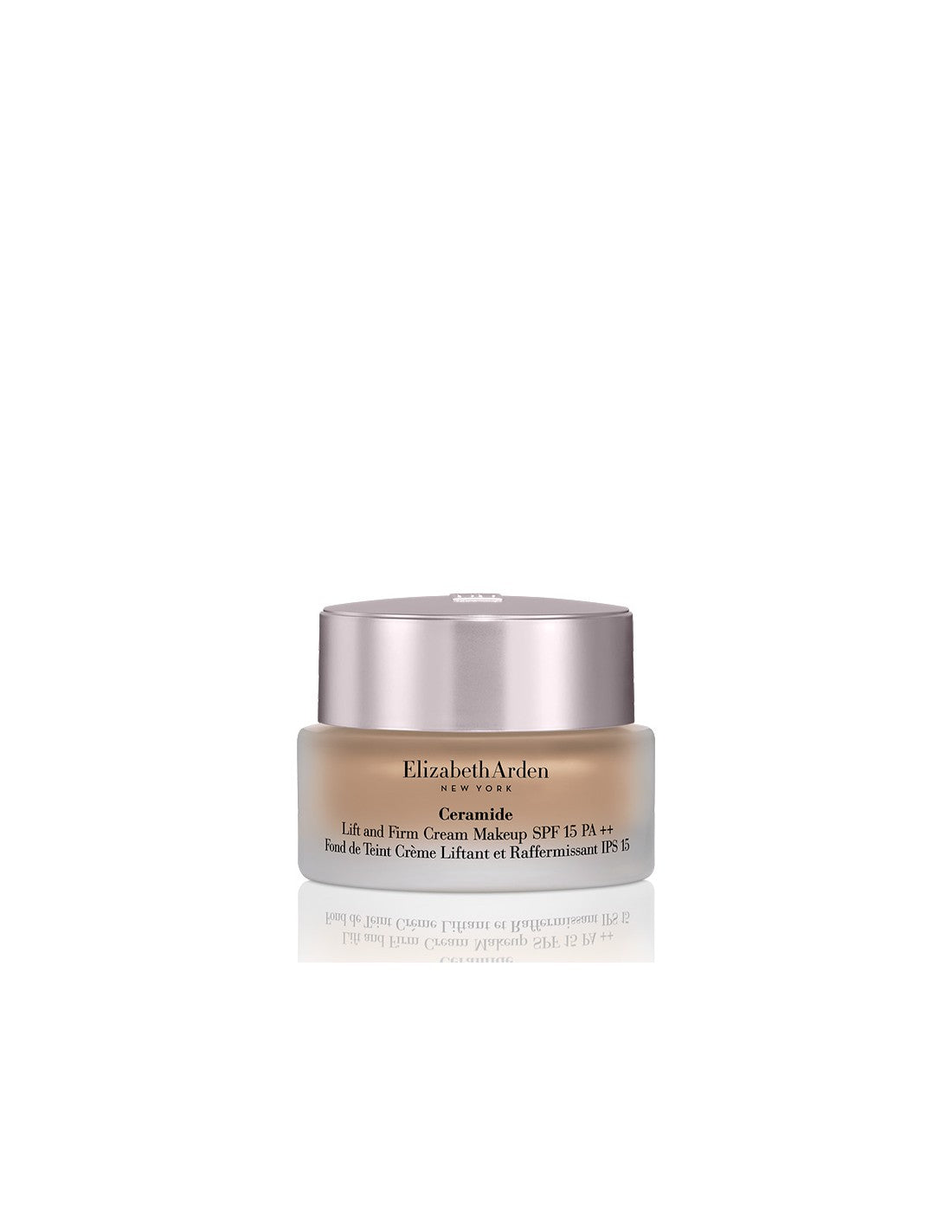 Elizabeth Arden Advanced Ceramide Lift and Firm Cream in a jar, shown with its packaging on a neutral background.