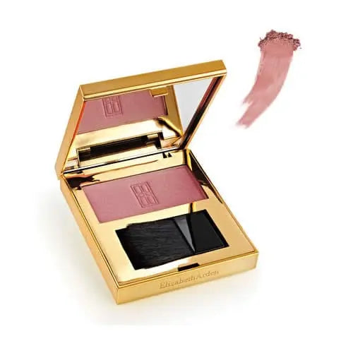Elizabeth Arden Beautiful Color Radiance Blush in Sunblush, soft peach-pink powder blush with a radiant finish.