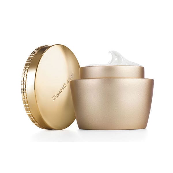 Elizabeth Arden Ceramide Premiere Activation Cream SPF30 in a 50ml jar, featuring a sleek design and creamy texture.