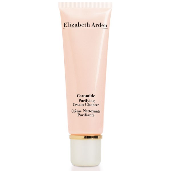 Elizabeth Arden Ceramide Purifying Cream Cleanser in 125ml jar, creamy facial cleanser by Jag Couture London New York.