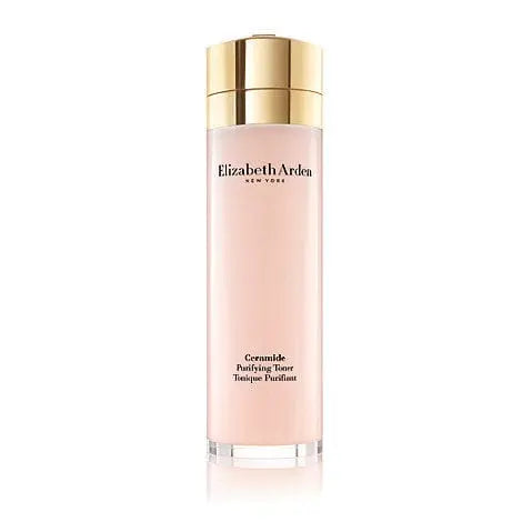 Elizabeth Arden Ceramide Purifying Toner in a 200ml bottle, displayed on a clean background with elegant packaging.