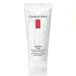 Elizabeth Arden Eight Hour Hand Cream in 75ml tube, suitable for all skin types, with elegant packaging from Jag Couture London New York