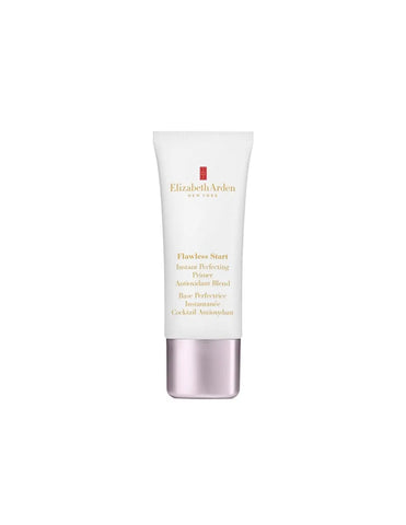 Elizabeth Arden Flawless Start Instant Perfecting Primer base in 30ml bottle, shown in a sleek container with modern branding.