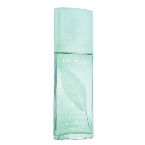 Elizabeth Arden Green Tea Eau Parfumée spray, 100ml bottle, featuring a sleek design with green tea fragrance.