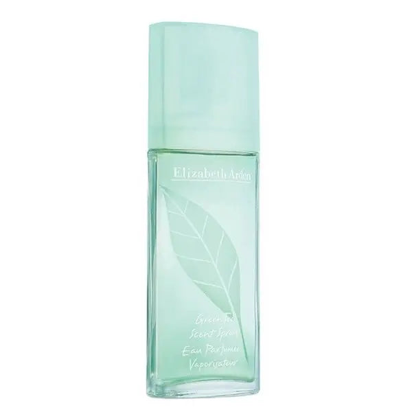 Elizabeth Arden Green Tea Eau Parfumée spray in 50ml bottle, displayed with the sleek packaging and label.