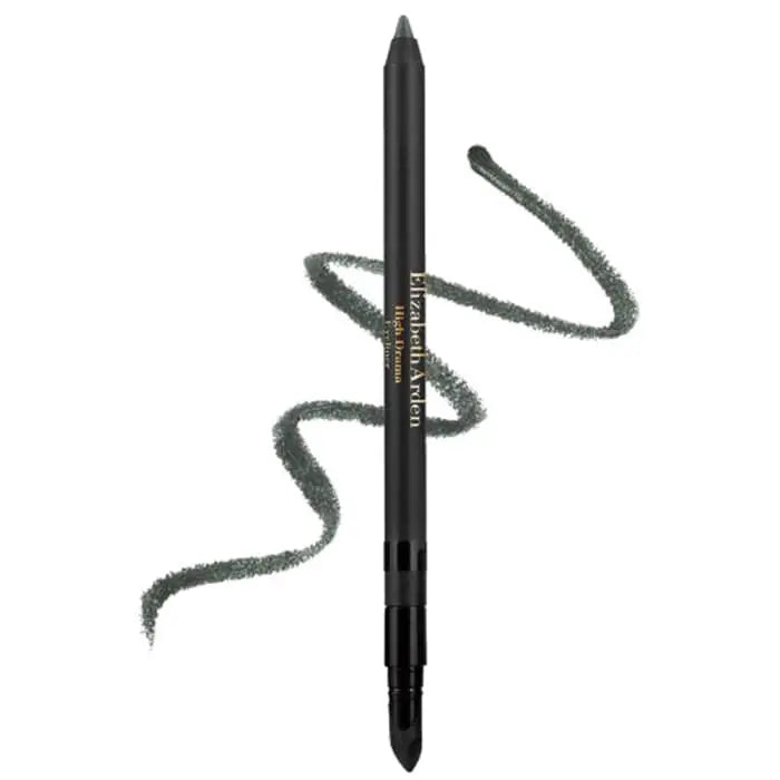 Elizabeth Arden High Drama Eyeliner in Steel The Stage, sleek black gel eyeliner with precise application, from Jag Couture London New York
