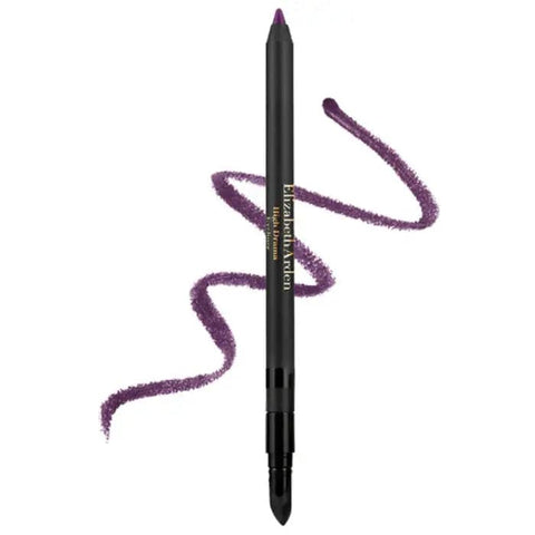 Elizabeth Arden High Drama Eyeliner in Purple Passion, with a sleek purple pencil tip and elegant packaging, by Jag Couture London - New York