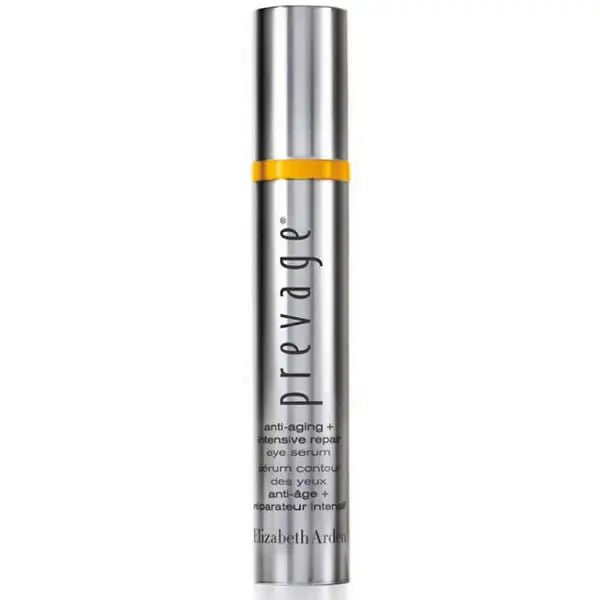 Elizabeth Arden Prevage Anti-Aging Intensive Repair Eye Serum in a 15ml bottle with a sleek design and clear labeling.